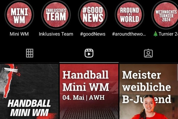 Social-Media bei der HSG Verden-Aller  